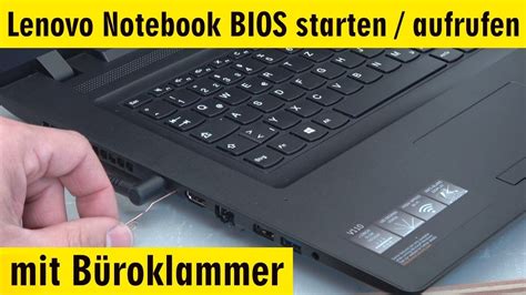 lenovo thinkpad bios aufrufen.